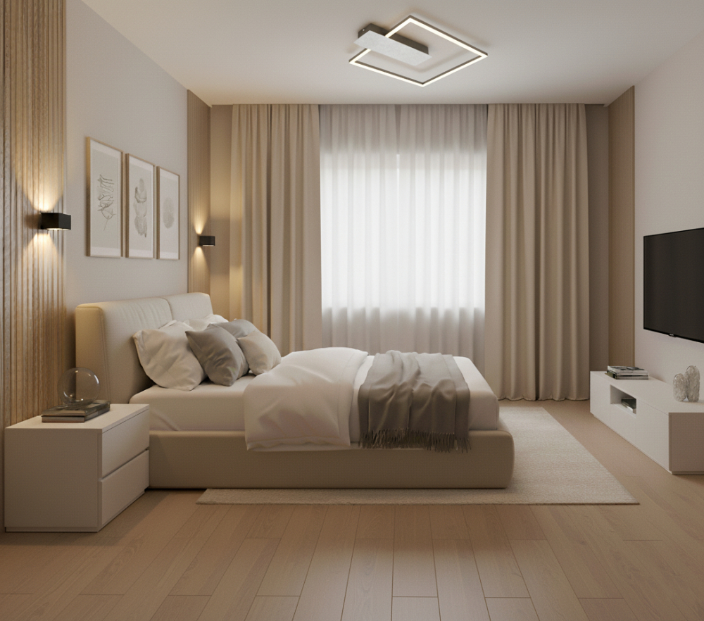 Lustra LED integrat Briloner Leuchen Nico Square, 12W, 1400 lumeni, lumina calda (3000K), dimmabil in trepte cu functie de memorie, 37.5x32.x4cm, Argintiu [2]