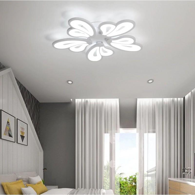 Lustra Led SLC Selino Concept Clio cu telecomanda , 3 tipuri de lumina  Neutra , Calda si Rece si  Intensitate Reglabila [3]