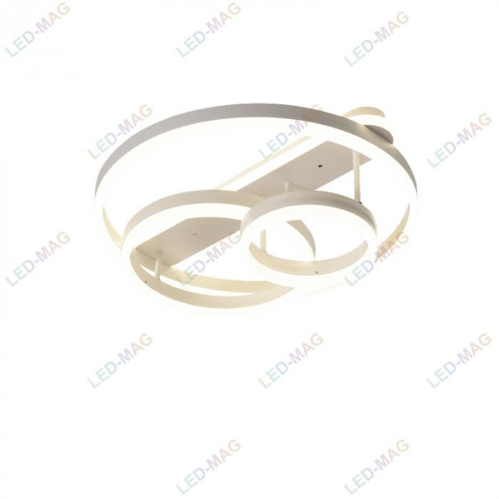 Lustra LED Numva circle Alba 3+1 cu Telecomanda [3]