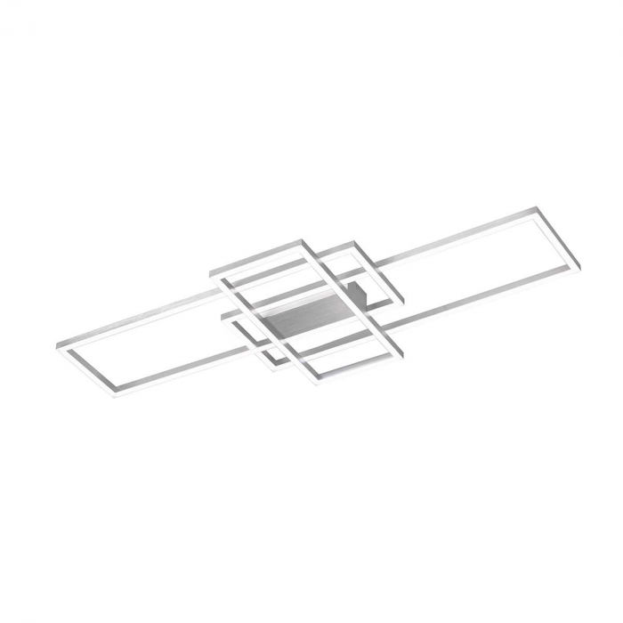 Lustra led argintie 33w Wofi dreptunghiulara [3]