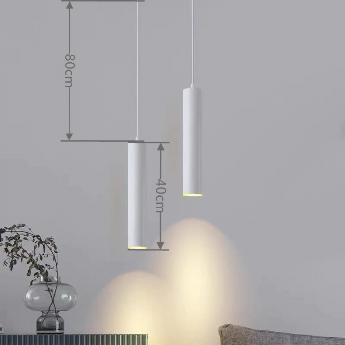 Pendul negru sau alb led 7W [3]