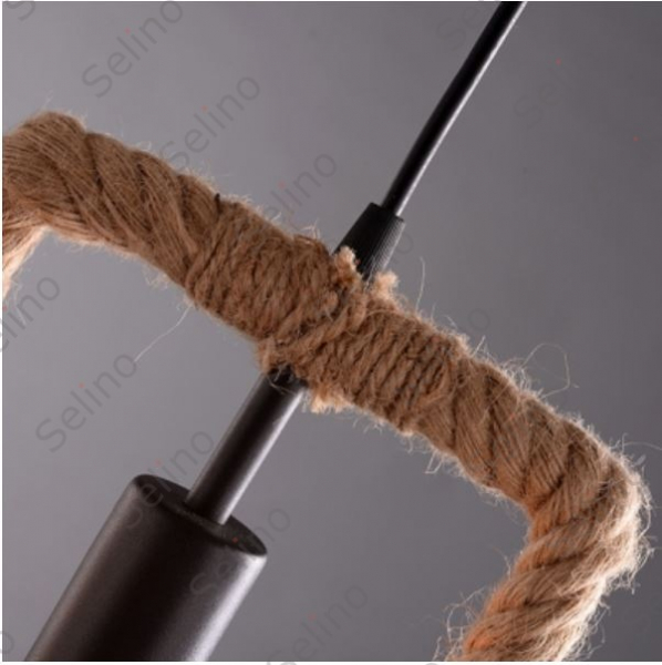 Pendul Vintage Hazel Patrat cu Bec [4]