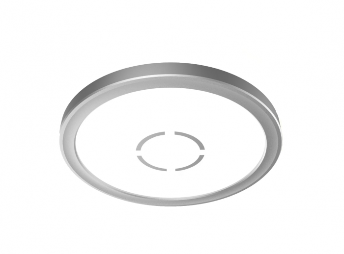 Plafoniera LED Briloner Free Rotunda, 12W, 1400 lumeni, lumina neutra (4000K), efect lumina indirecta, 19x2.8 cm, Arginitu [2]