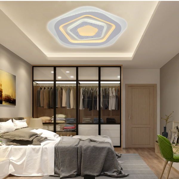 Plafoniera led Pentagon Stars Dimabil cu telecomanda [3]