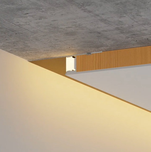 Profil banda led shadow gap negru 2m [3]