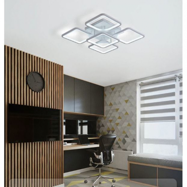Resigilat Ieftin Lustra LED Square Design SLC Patrata [3]