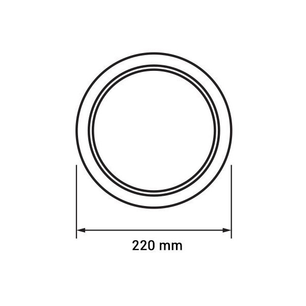 Aplica Led 18W rotunda [2]