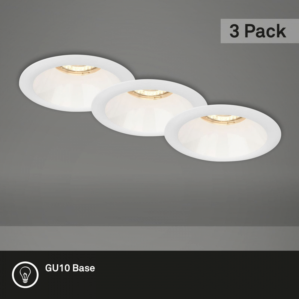 Set 3 Spoturi White Incastrat Design Modern [2]