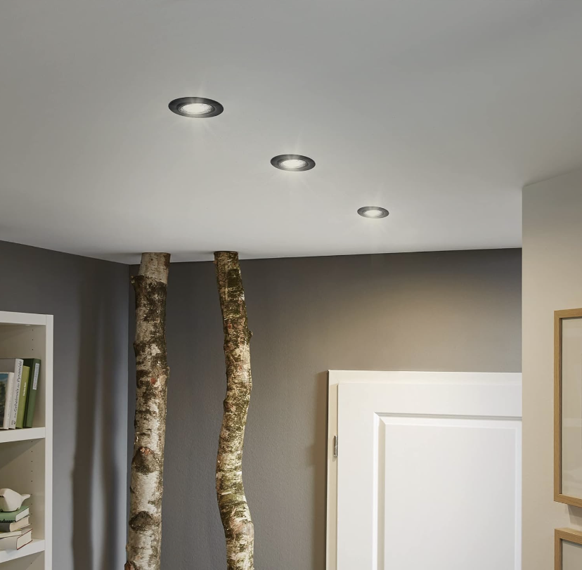 Set 3 spoturi LED Briloner  3X3.5W lumina calda 3000K 350 lumeni IP23 Negru Mat [2]