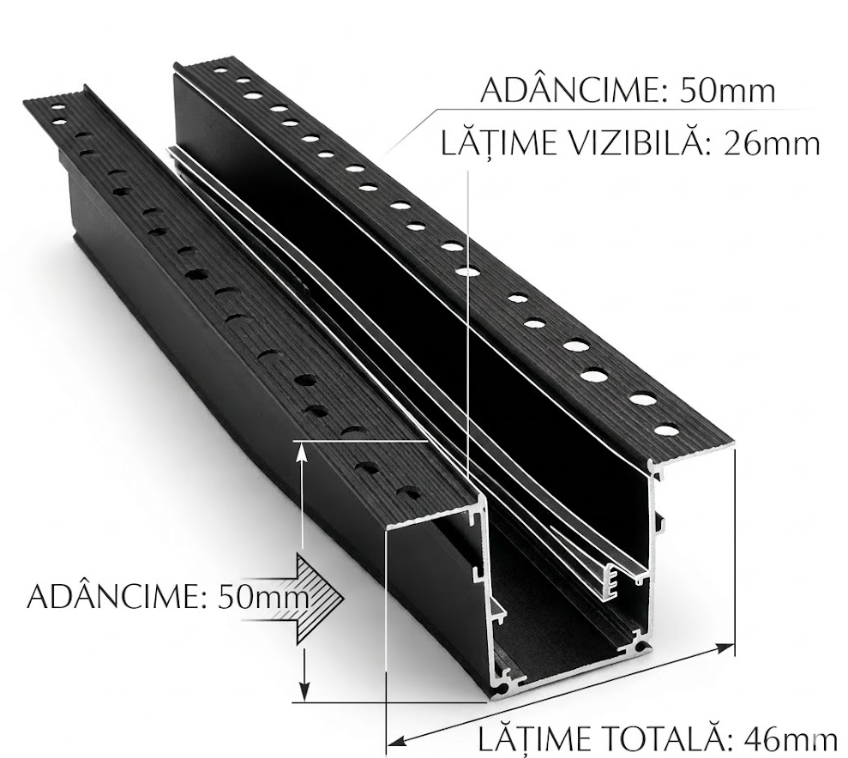 Sina magnetica incastrata 1 metru [6]