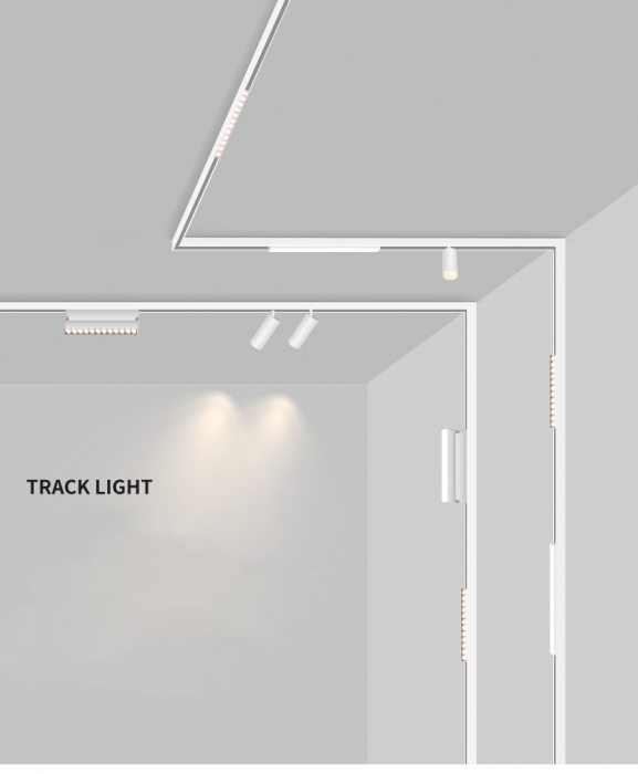 Sina magnetica Alba pentru spoturi led 300 cm [6]