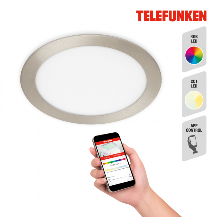 Spot Led incastrat Smart cu WIFI cu aplicatie IOS si Android, Lumina Calda/ Neutra/ Rece si 16 mil culori RGB [2]