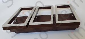 Lustra led SLC Monza Dreptunghiulara cu telecomanda, intensitate reglabila, lumina calda, neutra, rece [4]