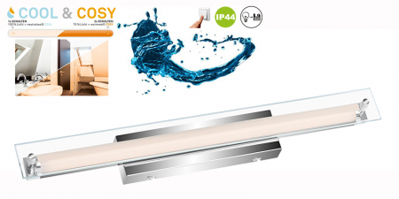 Aplica LED Briloner Leuchen Cool and Cosy, 5W, 500 lumeni, Dimabil, Lumina Calda, Neutra, Functie Memorie, IP44 [3]