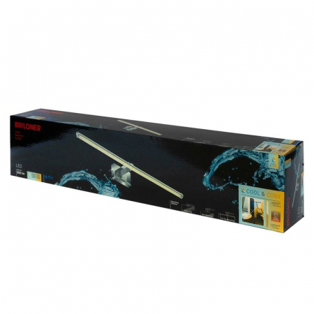 Aplica Led Oglinda Baie Premium, efect Cristal, 60 cm, IP44 7W, dimabila temperatura culoare Calda/ Neutra [2]