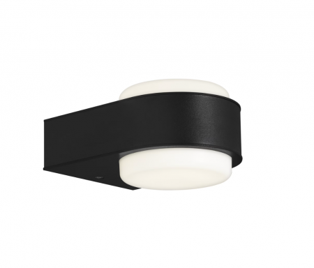 Aplica LED pentru exterior Briloner Leuchen Hanau, 6.5W, 650 lumeni, lumina neutra (4000K), IP44, Negru [2]
