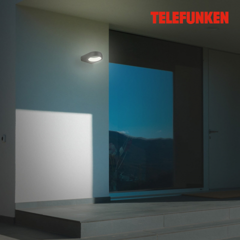 Aplica LED exterior Briloner Negru PUKA 6.5W 680 lumeni lumina neutra IP44 [4]