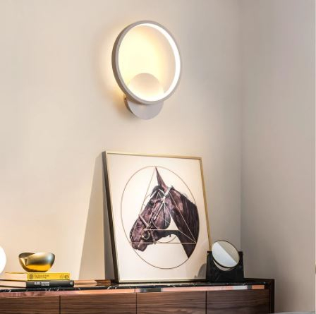 Aplice perete - Aplica perete LED New Circle Design Alba