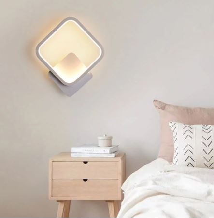 Aplica perete LED New Square Design Alba [2]