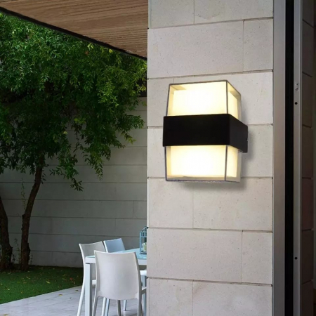 Aplica perete patrata exterior 12 W [4]
