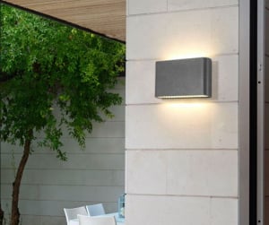 Iluminat terasa si curte - Aplica perete exterior 10 W slim