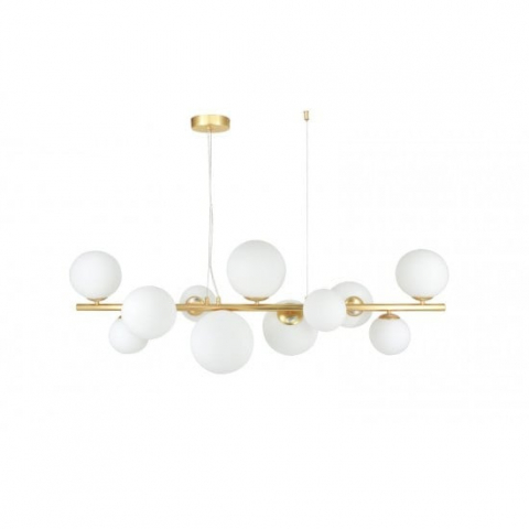 Candelabru Gold Suspendat Cu 11 Elemente Luminoase [1]