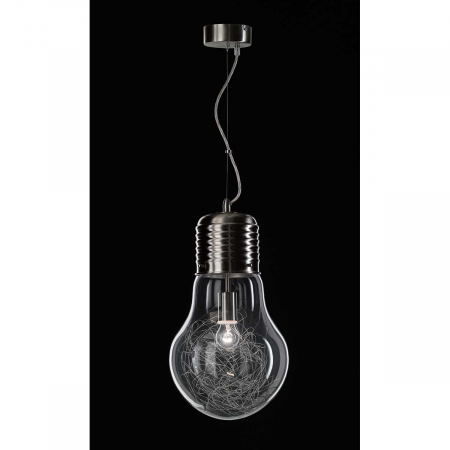 Candelabru sticla design modern Futura soclu E27 [6]