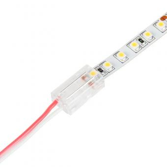 Accesorii iluminat - Conector de colt banda led 10cm lungime