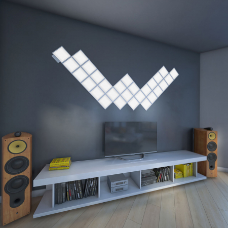 Accesorii iluminat - Kit 4 panouri luminoase RGB