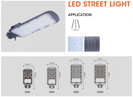 Lampa Led 100w Iluminat Stradal [3]
