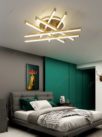 Lustra LED Aria Circle Gold SLC [0]