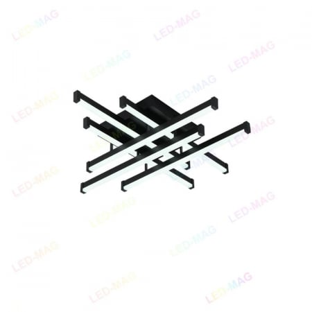 Lustra LED Aria 6 Mini black SLC [3]
