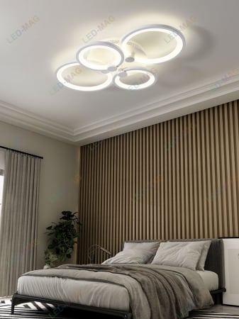 Lustra LED Circle Design SLC cu Telecomanda lumina calda/ rece