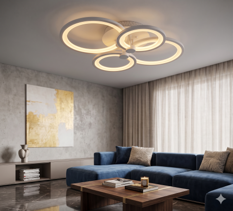 Lustra Led cu telecomanda [1]