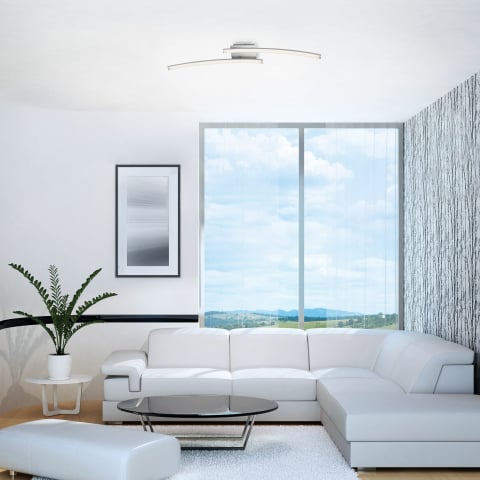 Plafoniera led 2 surse 18w lumina calda [5]