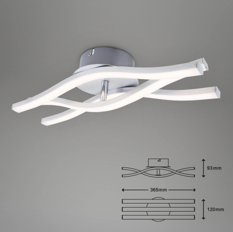 Lustra led Go LED 3 Brate 15W lumina calda [1]