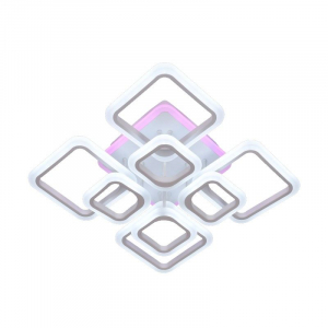 Lustre LED - Lustra LED NEW Square Design, SLC, Patrata 8 cu Telecomanda