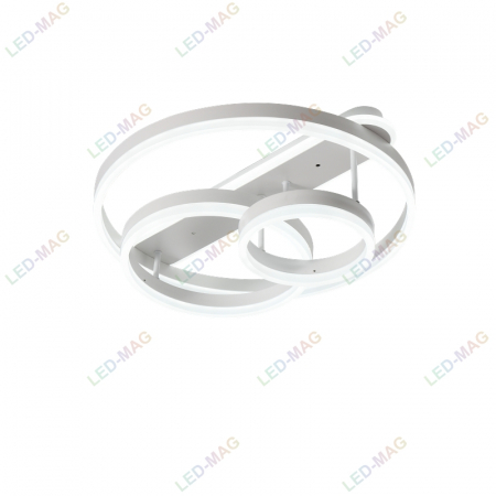 Lustra LED Numva circle Alba 3+1 cu Telecomanda [1]
