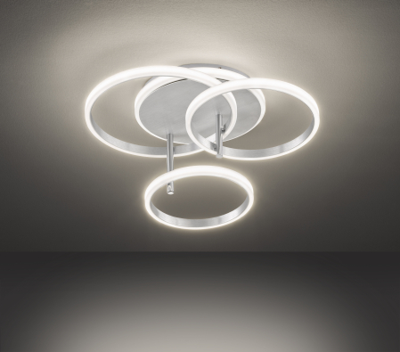 Iluminat living - Lustra LED lumina calda Lena dimabila