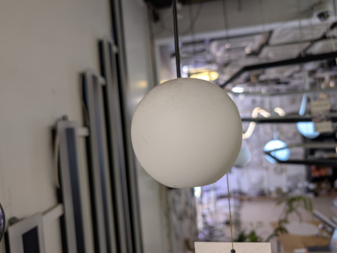 Sisteme Iluminat pe Sina Magnetica - Pendul LED Sina Magnetica Glob 5W Lumina Calda