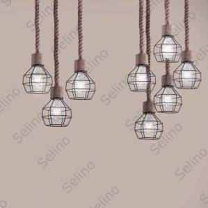 Pendul Vintage Hazel fagure cu Bec [2]