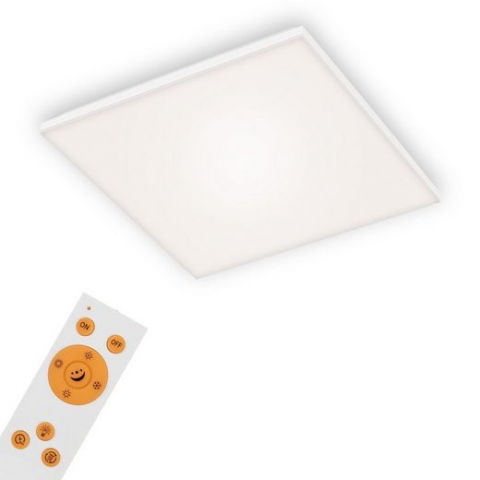 Plafoniere - Plafoniera LED Square Briloner Dimabila FRAMELESS LED Lumina inteschimbabila cu telecomandă