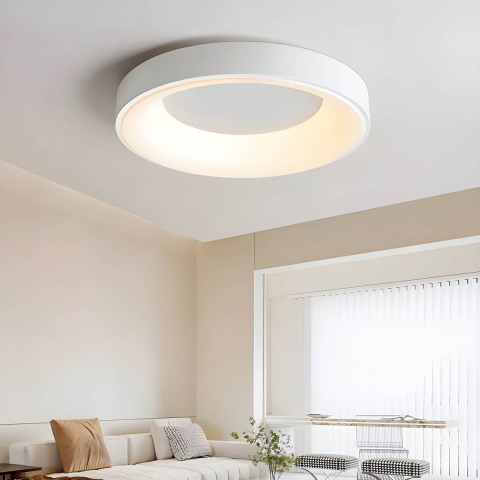 Plafoniere - Plafoniera led alba Shay 2 3600 lumeni