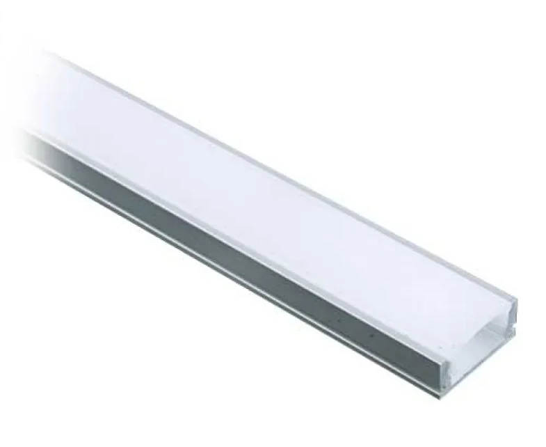 Accesorii iluminat - Profil Banda LED Aplicat 2m Aluminiu | LED-Mag