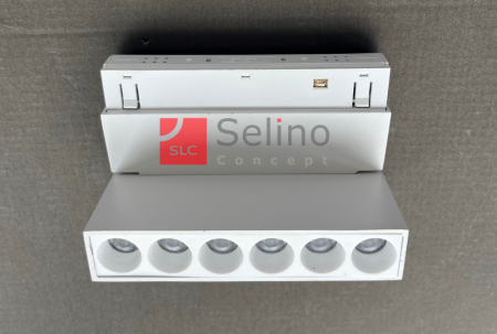 Iluminat sina magnetica - Spot led alb sina magnetica 6W Orientabil