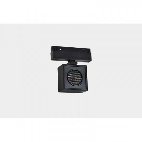 Iluminat interior - Proiector Sina Magnetica Orientabil Negru 15W cu dispersor