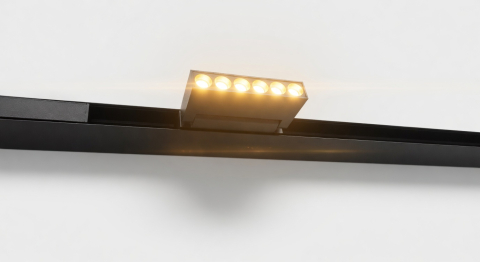 Spot led sina magnetica 6W Lumina calda Orientabil