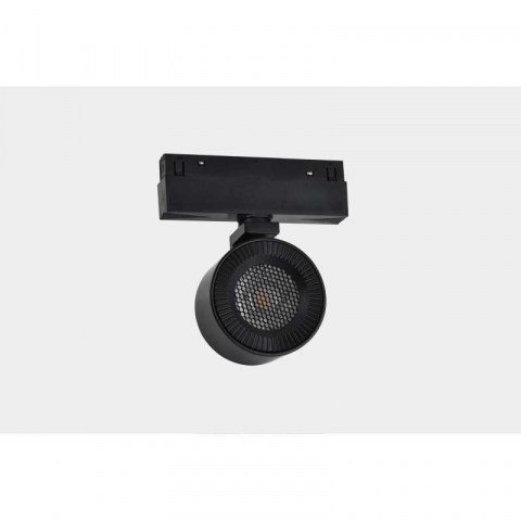 Iluminat sina magnetica - Proiector Sina Magnetica Orientabil Negru 12W cu dispersor