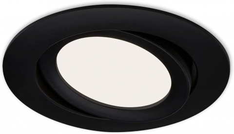 Iluminat interior - Spot LED Orientabil Briloner 7W Lumina Neutra 4000K 600 Lumeni IP23 Negru Mat