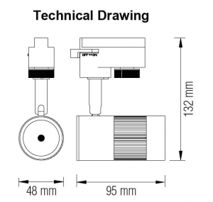 Spot sina led Milano 8w [1]